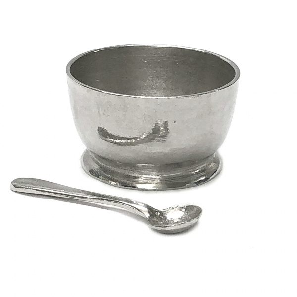 Salt cellar with a spoon Pewter Crab - Au Bain Marie